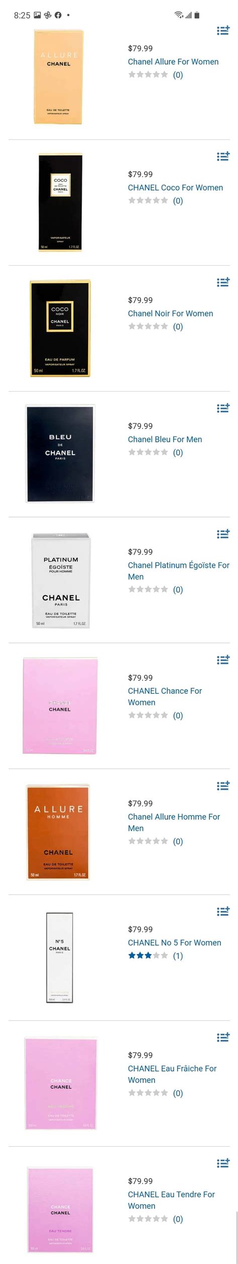 costco chanel perfume